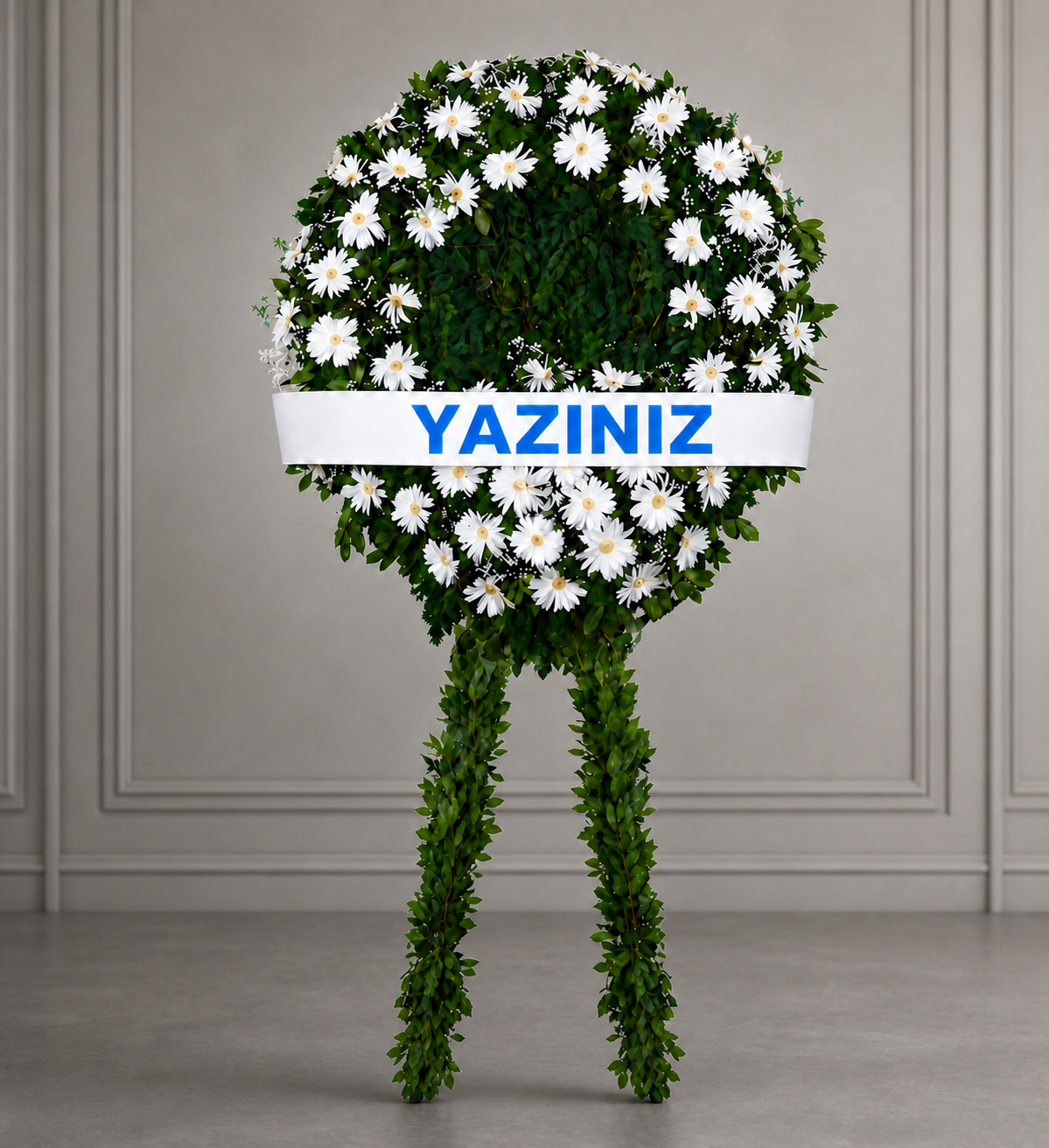 Beyaz Cenaze Çelengi